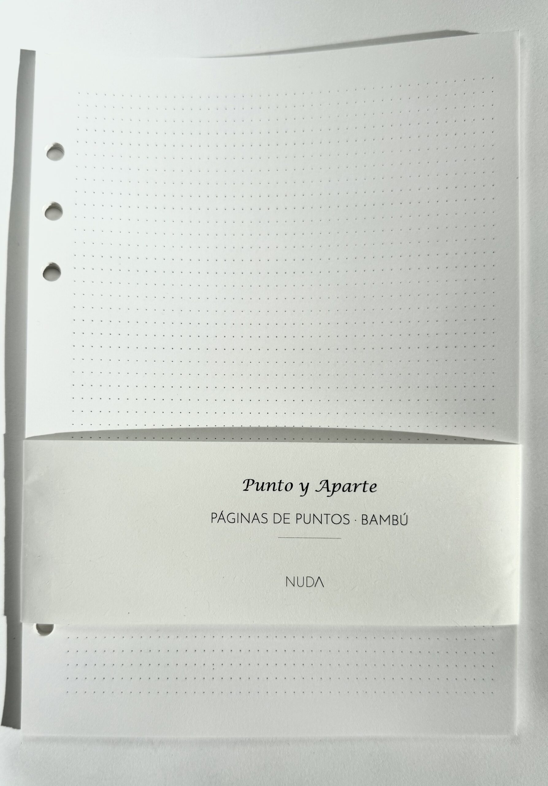 PUNTO Y APARTE · Puntos · Bambú